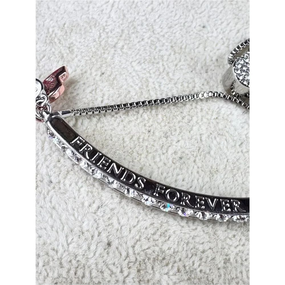 IB CN Sterling Silver Bar Bracelet